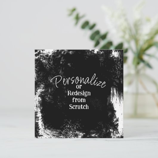 Maak Je Eigen Gepersonaliseerde Kaart (Staand voorkant)