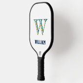 Maak Je Eigen Gepersonaliseerde Merk Monogram Pickleball Paddle (Links)