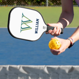 Maak Je Eigen Gepersonaliseerde Merk Monogram Pickleball Paddle