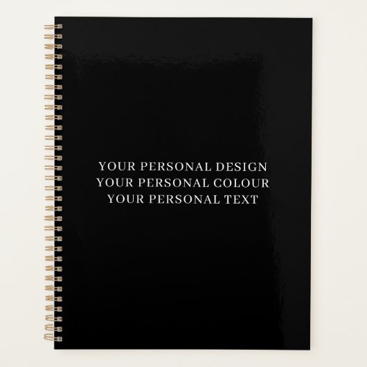 Maak Je Eigen Gepersonaliseerde Merkenplanner Planner (Voorkant)