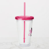 Maak Je Eigen Gepersonaliseerde Monogram Acryl Drinkbeker (Rechts)
