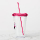 Maak Je Eigen Gepersonaliseerde Monogram Acryl Drinkbeker (Links)