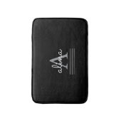 Maak Je Eigen Gepersonaliseerde Monogram Badmat (Voorkant Verticaal)