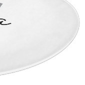 Maak Je Eigen Gepersonaliseerde Monogram Snijplank (Hoek)