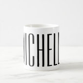 Maak je eigen gepersonaliseerde naam koffiekruid koffiemok (Center)