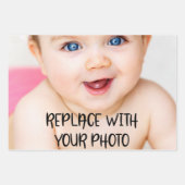 Maak je eigen gepersonaliseerde Sjabloon Inpakpapier Vel (Voorkant 2)