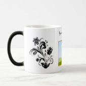 Maak je eigen gepersonaliseerde sjabloontekst magische mok (Links)