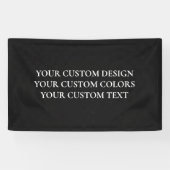 Maak Je Eigen Gepersonaliseerde Spandoek (Horizontaal)