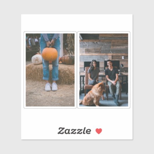 Maak je eigen gepersonaliseerde uitsnede Collectie Sticker (Vel)