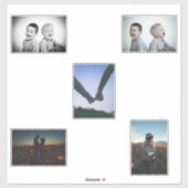 Maak je eigen gepersonaliseerde uitsnede Collectie Sticker (Vel)