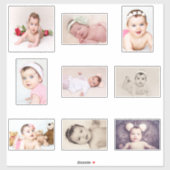 Maak je eigen gepersonaliseerde uitsnede Collectie Sticker (Vel)