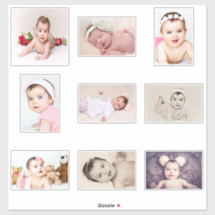 Maak je eigen gepersonaliseerde uitsnede Collectie Sticker