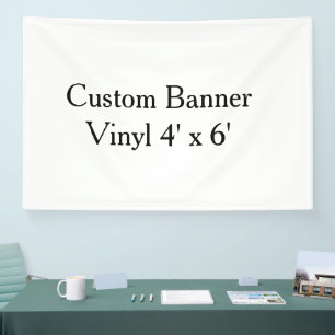 maak je eigen gepersonaliseerde vinyl 120cm x 180c spandoek