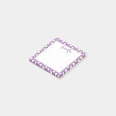 Maak Je Eigen Gepersonaliseerde Witte Stippen Post-it® Notes (Schuin)