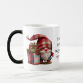 Maak je eigen geruite kerstkabouter magische mok (Links)