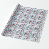 Maak Je Eigen Geschenken in de Sneeuw Cadeaupapier (Uitgerold)
