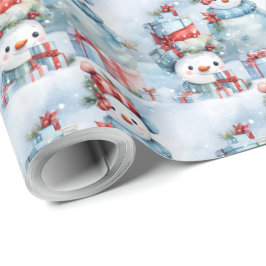 Maak Je Eigen Geschenken in de Sneeuw Cadeaupapier