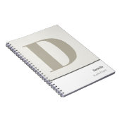 Maak Je Eigen Gesigneerd Schetsboek Notitieboek (Rechterzijde)