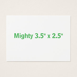 Maak je eigen geweldige, 8.9 cm x 6.4 cm visitekaartje