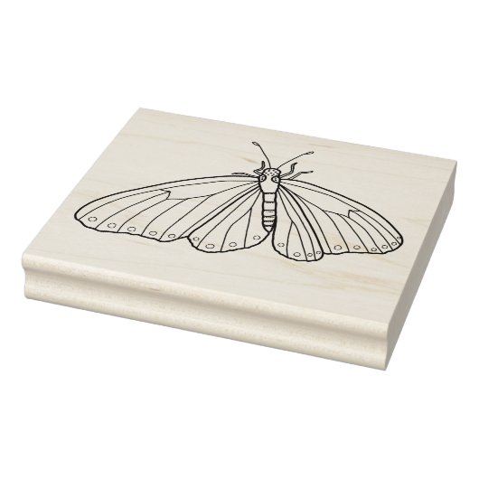 Maak Je Eigen Gezettevlinder Met de Hand Getekend Rubberstempel (Stempel)