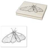 Maak Je Eigen Gezettevlinder Met de Hand Getekend Rubberstempel (Gestempeld)