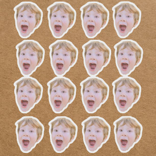 Maak Je Eigen Gezicht Sticker