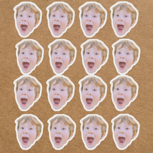 Maak Je Eigen Gezicht Sticker
