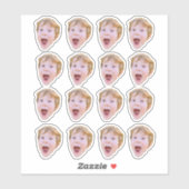 Maak Je Eigen Gezicht Sticker (Vel)