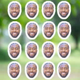 Maak Je Eigen Gezicht Stickers, Gepersonaliseerde Sticker