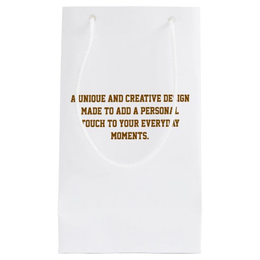 Maak Je Eigen Glanzende Cadeautas (Voorkant)