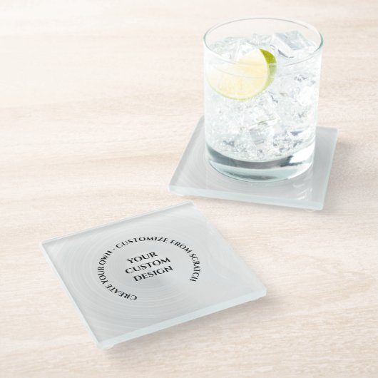 Maak je eigen glazen onderzetter (Schuin)