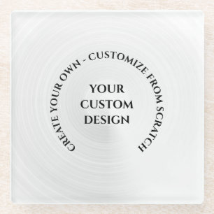 Maak je eigen glazen onderzetter