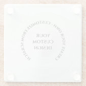 Maak je eigen glazen onderzetter (Achterkant)