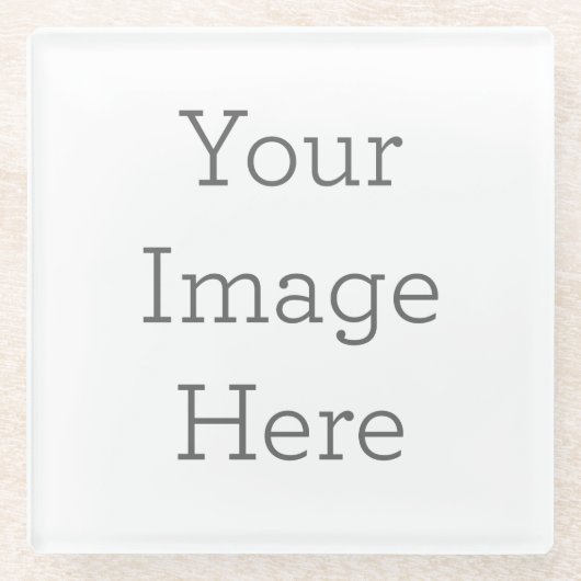 Glazen onderzetter (Voorkant)