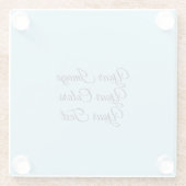 Maak je eigen glazen onderzetter (Achterkant)