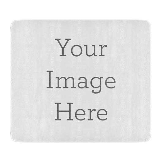 Decoratieve Snijplank Glas 15,24 x 17,78 cm (Voorkant)