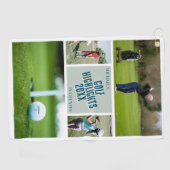 Maak je eigen golf foto Golf Handdoek (Horizontaal)