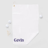 Maak Je Eigen Golf Handdoek (Insitu)