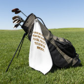 Maak Je Eigen Golfhanddoek (Groen)