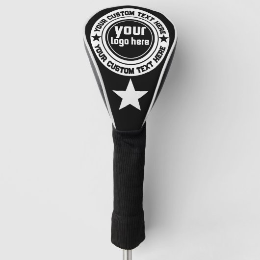 Maak Je Eigen Golfhoofdhoes Golfheadcover (Voorkant)