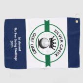 Maak Je Eigen Golftoernooi Golfhanddoek (Horizontaal)
