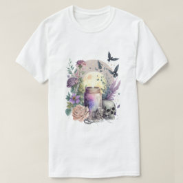 Maak je eigen gotische rozen t-shirt
