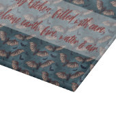 Maak Je Eigen Gotische Vleermuizen Blauw Snijplank (Hoek)