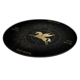 Maak je eigen gouden Arcane Chariot Tarot Snijplank