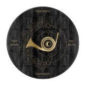 Maak je eigen Gouden Arcane Judgment Tarotkaart Snijplank (Voorkant)