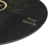 Maak je eigen Gouden Arcane Keizer Tarot Snijplank (Hoek)