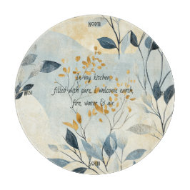Maak Je Eigen Gouden Bloem Minimalist Snijplank