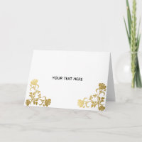 Maak je eigen gouden elegant