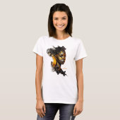 Maak Je Eigen Gouden Godin T-shirt (Voorkant volledig)
