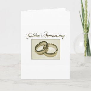 Maak je eigen Gouden Huwelijksjubileum Kaart